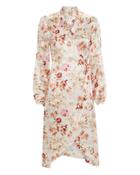 Bytimo Floral Wrap Dress Ivory/floral S