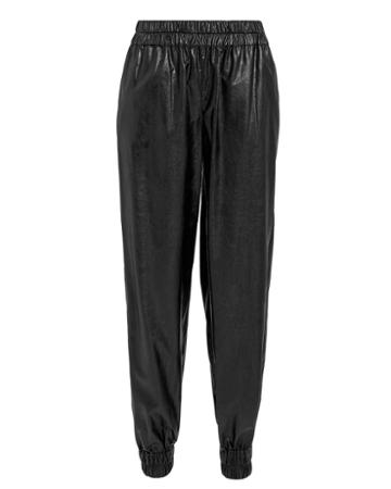 Philosophy Di L.serafini Philosophy Di Lorenzo Serafini Faux Leather Jogging Pants Black 38