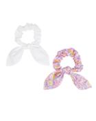 Love Shack Fancy Loveshackfancy Penny Hair Scrunchies Floral/white 1size