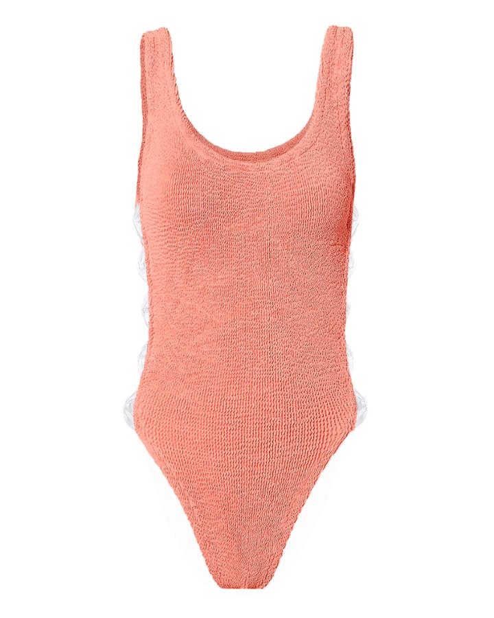 Hunza G Greta Pink One Piece Swimsuit Pink 1size