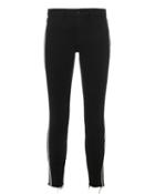 L'agence Margot Sequin Stripe Jeans Black 24