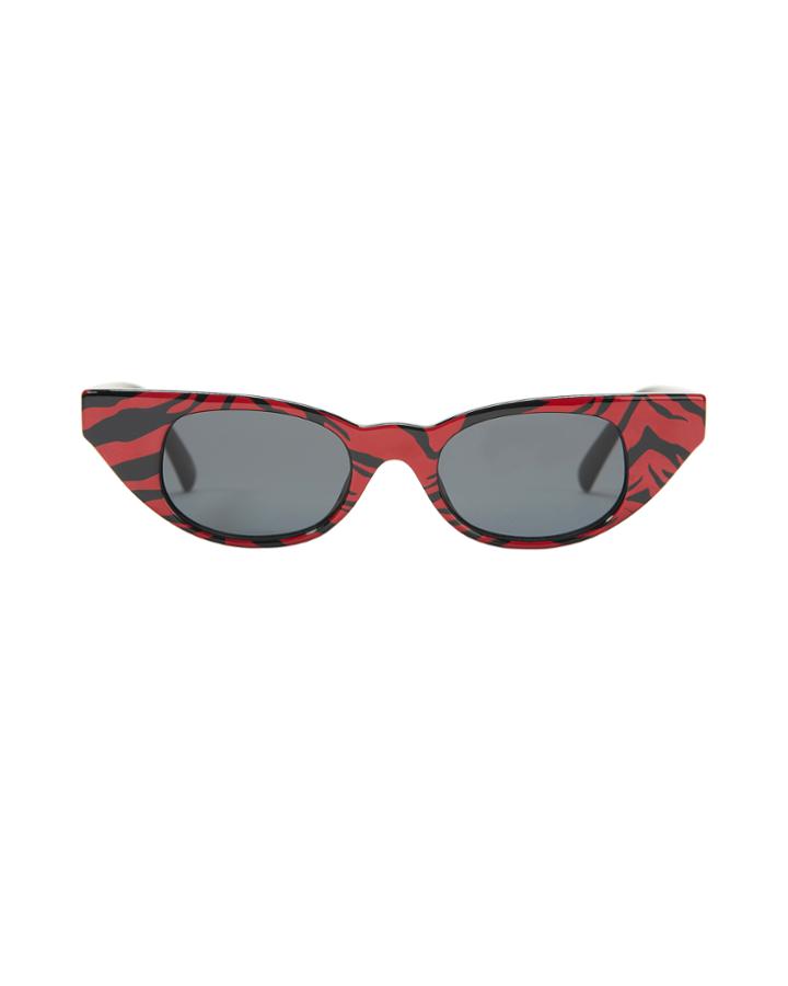Le Specs Luxe The Breaker Red Tiger Sunglasses Red 1size