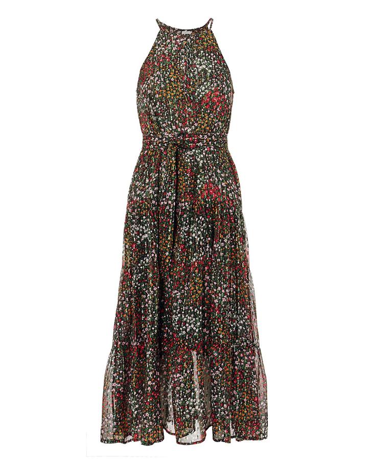 Alc A.l.c. Richards Halter Dress Multi Zero