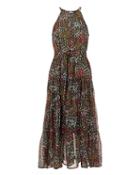 Alc A.l.c. Richards Halter Dress Multi Zero