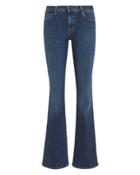 J Brand Selena Mid-rise Boot Cut Jeans Dark Blue Denim 26