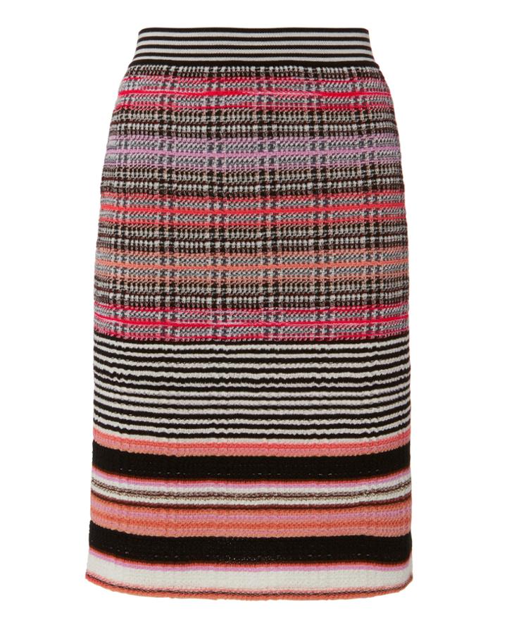 Missoni Knit Pencil Skirt Multi 40