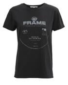 Frame Washed Noir Logo T-shirt Black P