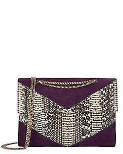 Nina Ricci Mado Violet Chain Bag