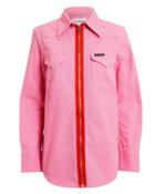Calvin Klein Jeans Western Colorblock Shirt Pink/red P