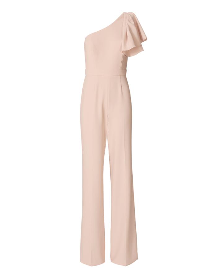 Jay Godfrey One Shoulder Hamilton Jumpsuit