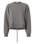 T By Alexander Wang French Terry Tie Back Sweatshirt