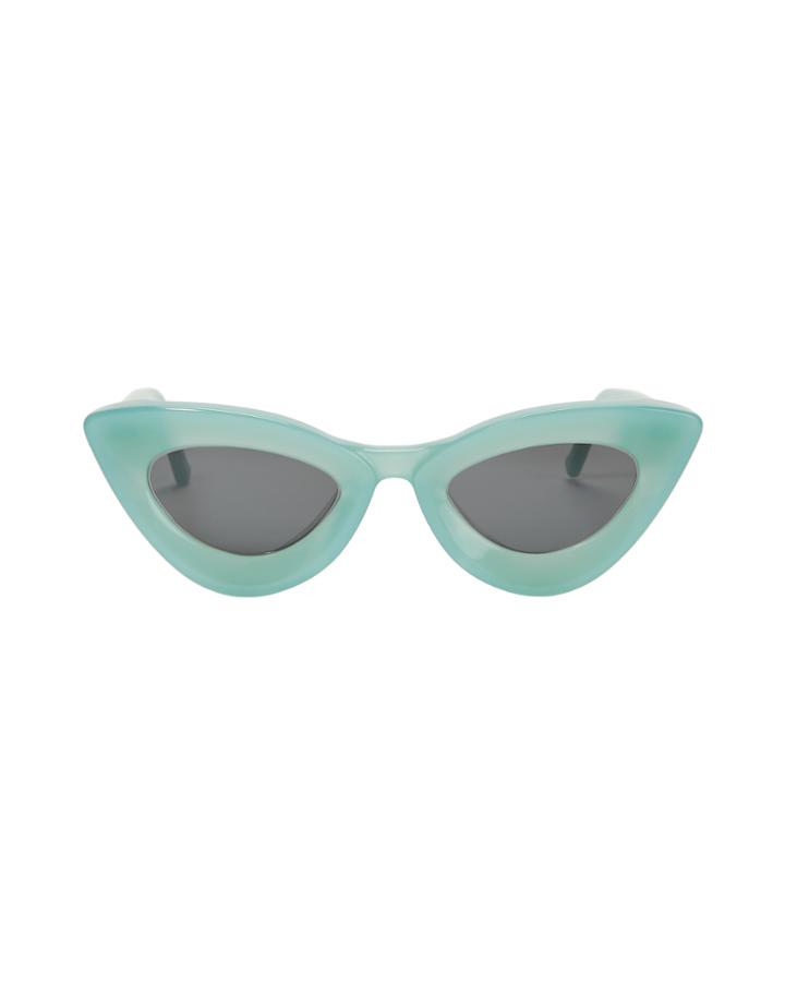 Grey Ant Iemall Green Cat Eye Sunglasses Green-lt 1size