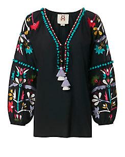 Figue Victoria Embroidered Blouse