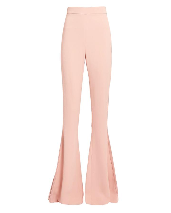 Cushnie Et Ochs Cushnie Lorena Pink Flare Pants Pink 6
