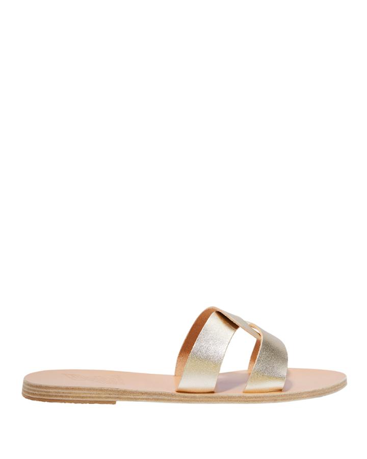 Ancient Greek Sandals Desmos Platinum Sandals Gold 35