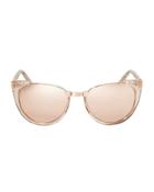 Linda Farrow Rimless Cat-eye Sunglasses
