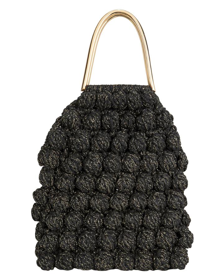 Ulla Johnson Barranco Cotton Noir Bag Black/gold 1size