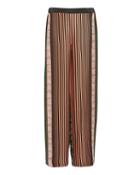 Warm Lena Silk Wide Leg Pants Multi M