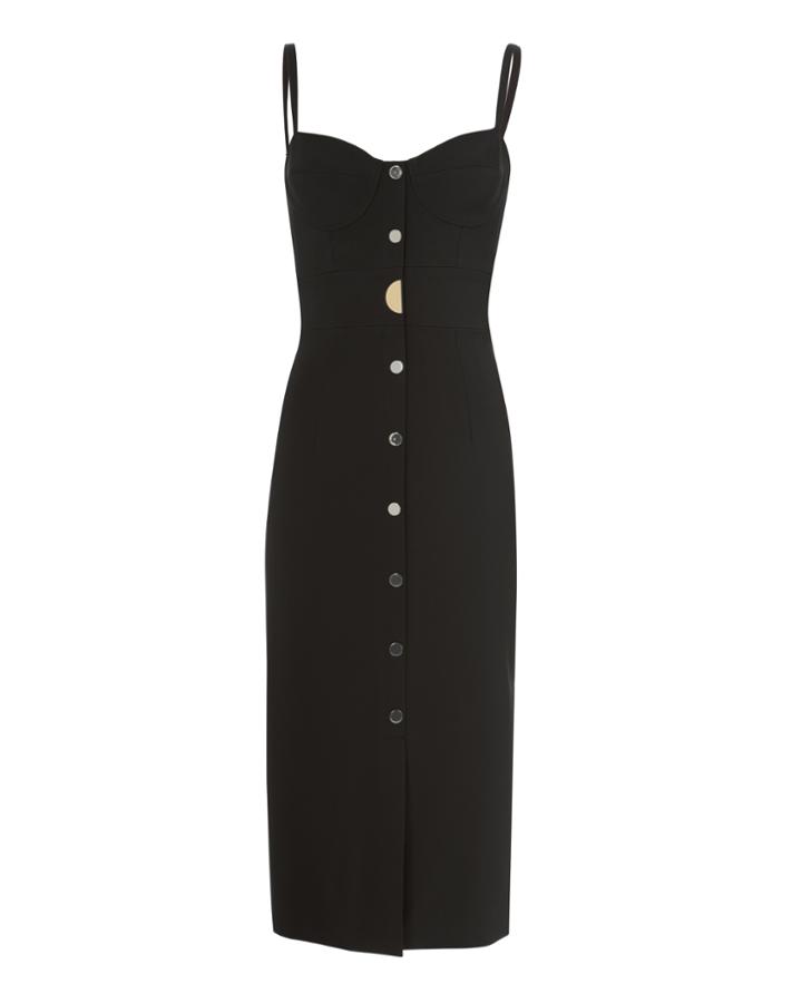 Cushnie Et Ochs Ellis Bustier Dress Black 2