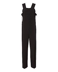 Helmut Lang Side Tie Apron Jumpsuit