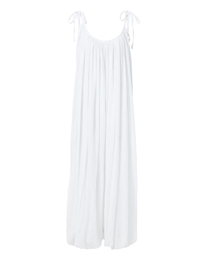 Kalita Balloon Harem Jumpsuit White P