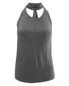 Fleur Du Mal Choker Top Silver P