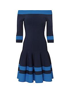 Jonathan Simkhai Off Shoulder Flare Dress