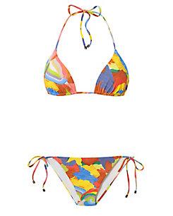 Missoni Swirl Tie Neck Bikini