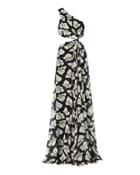 Cinq Ã  Sept Goldie One Shoulder Maxi Dress