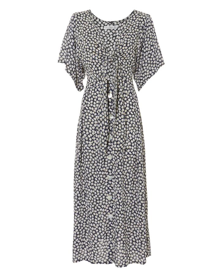 Faithfull The Brand Magda Midi Dress Multi P
