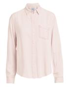 Rails Ingrid Raw Hem Shirt Rose P