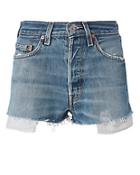 Re/done Two-tone Shorts