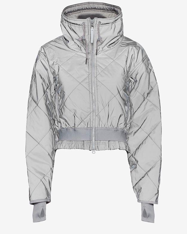 Adidas By Stella Mccartney Reflective Puffer Jacket