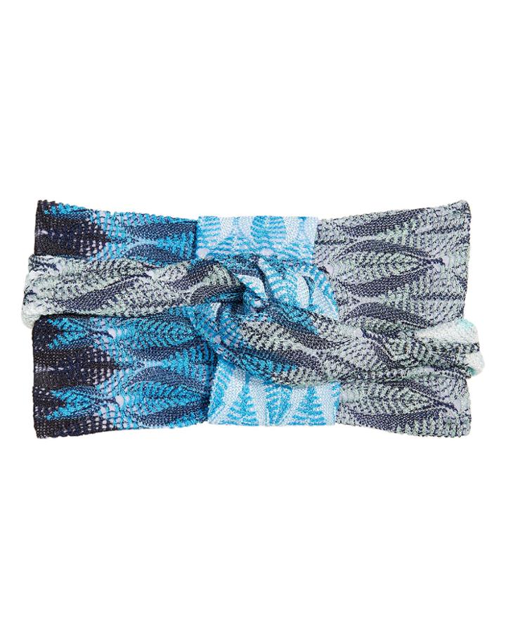 Missoni Blue Headband Blue/navy/white 1size