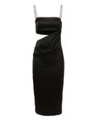 Misha Selina Cutout Detail Dress Black 4