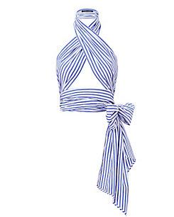 Mds Stripes Everything Scarf Wrap Top