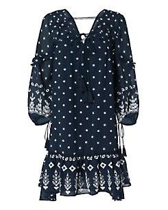 Derek Lam 10 Crosby Eyelet Embroidered Dress
