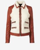 Barbara Bui Shearling Leather Jacket
