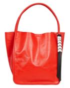 Proenza Schouler Red Leather Tote Red 1size