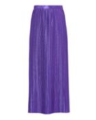 Tibi Pleated Purple Skirt Purple 2