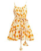 Rhode Resort Nala Marigold Mini Dress Ivory/marigold P