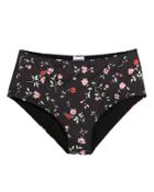 Ganni Dark Floral Jackson Bikini Bottoms Dark Floral 34