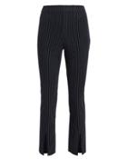 Frame Fine Variegated Slit Pants Navy Zero