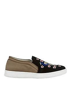 Joshua Sanders Peacock Slip-on Sneakers