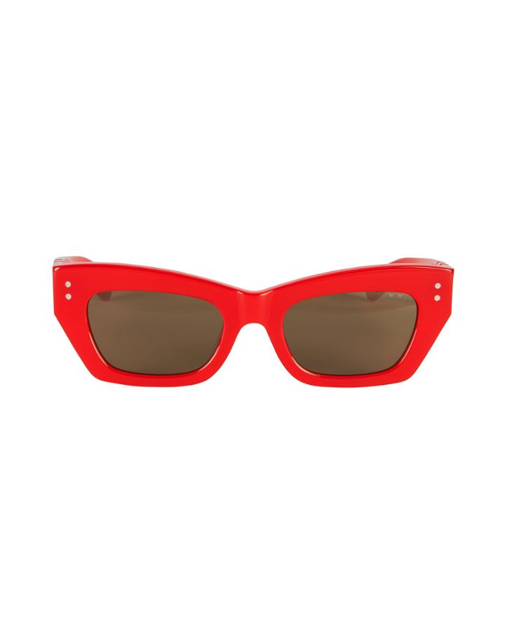 Pared Eyewear Petite Amour Sunglasses Red 1size