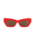 Pared Eyewear Petite Amour Sunglasses Red 1size