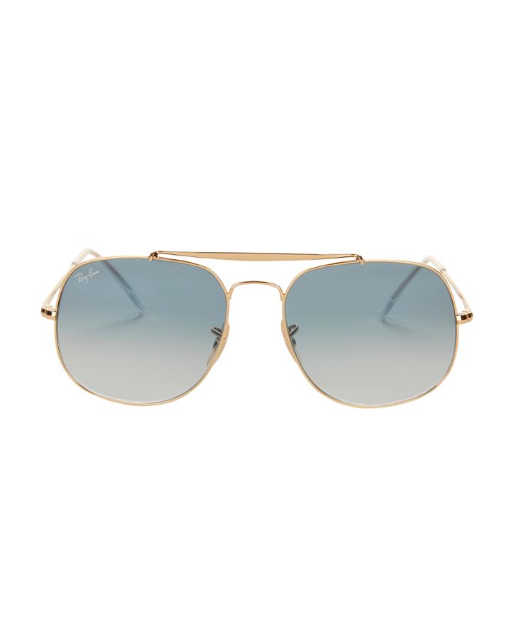 Ray-ban Oversized Caravan Gradient Sunglasses