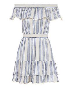 Loveshackfancy Elizabeth Striped Dress