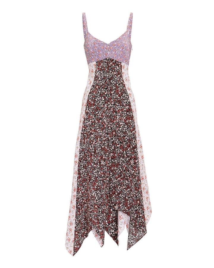 Exclusive For Intermix Intermix Isla Floral-printed Midi Dress Multi 4