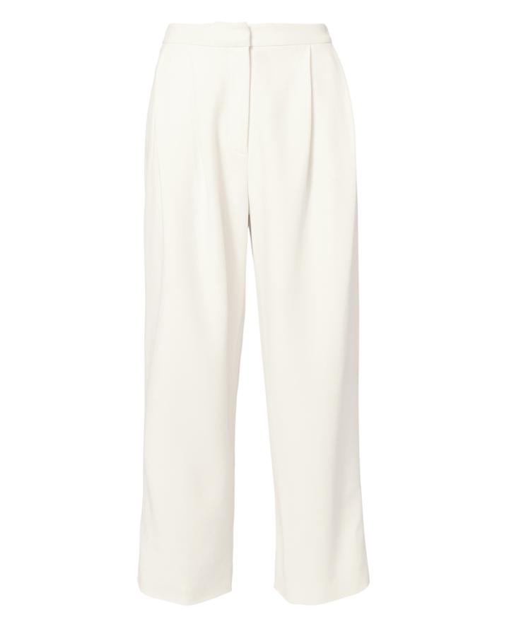 Adam Lippes Cady Pleated Culottes